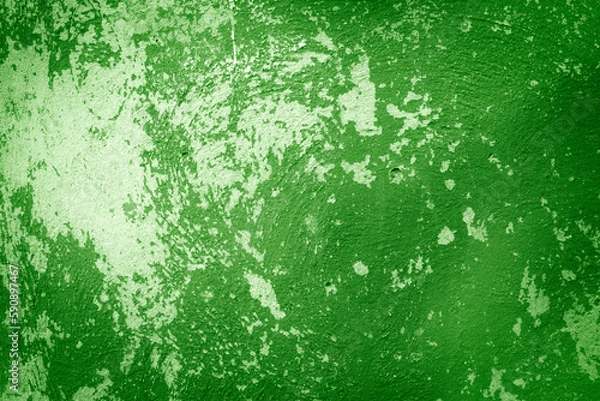 Fototapeta green texture cement concrete wall abstract background