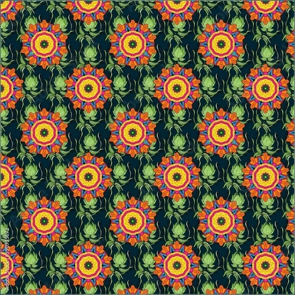 Obraz seamless floral pattern