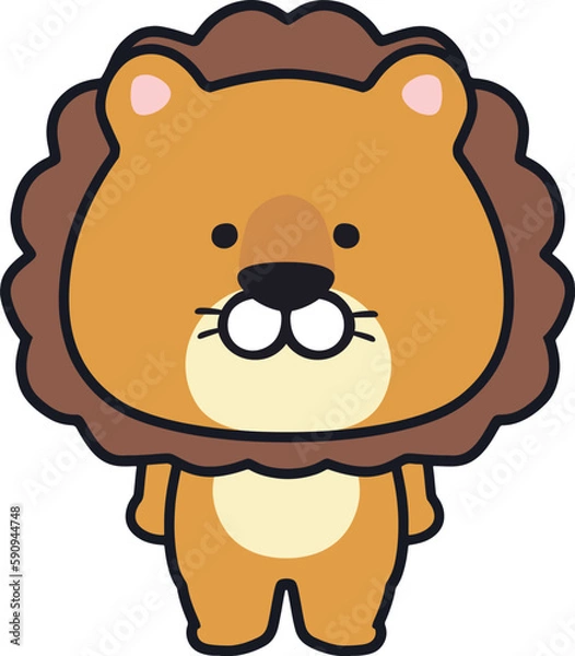 Obraz ライオン_01