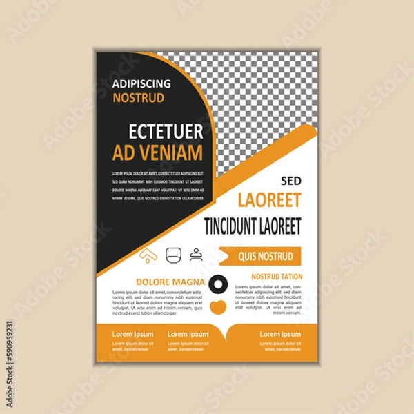 Obraz Corporate Business Flyer Template Vector design	