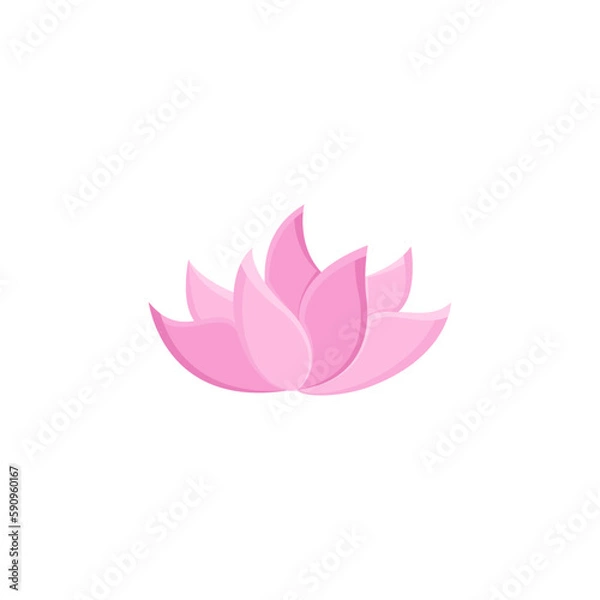 Fototapeta FLOWER PING DESIGN VECTOR ILLUSTRATION