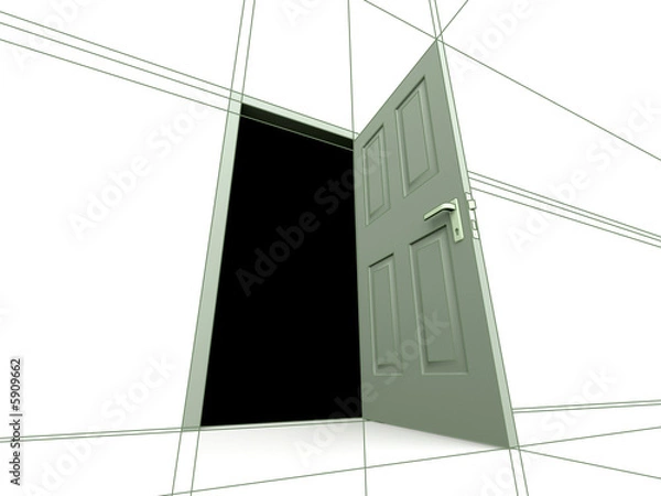 Obraz Door Drawing