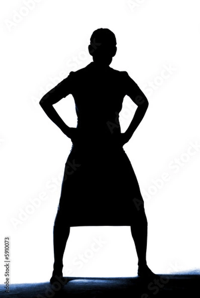 Obraz Scherenschnitt