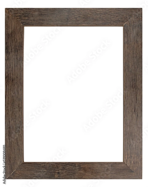 Obraz Old picture frame isolated on white background