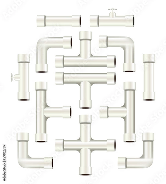 Fototapeta PVC Pipes