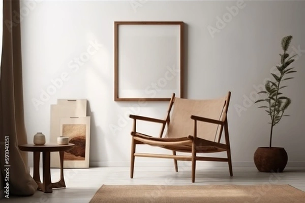 Fototapeta Picture Perfect: A Minimalist Frame for Your Memories