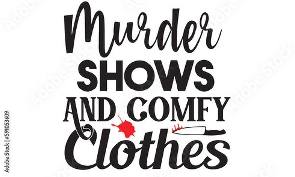 Obraz True Crime Svg Design