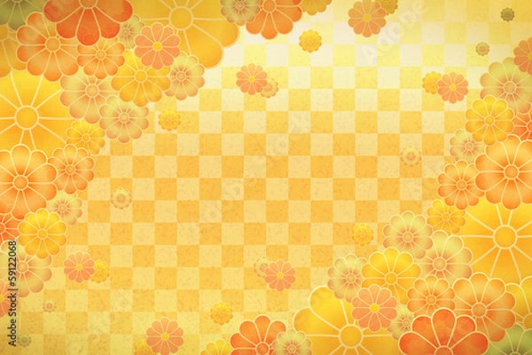 Obraz 和柄　背景