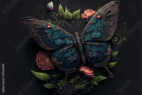 Fototapeta 動物　Generative AI