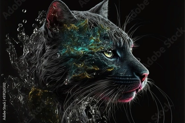 Fototapeta 動物　Generative AI