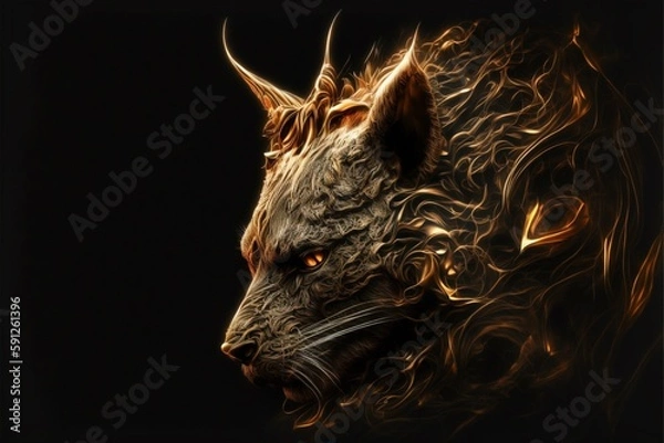 Fototapeta 動物　Generative AI