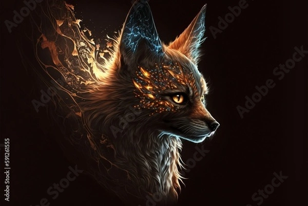 Fototapeta 動物　Generative AI