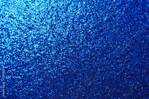 Obraz Blue metallic gradient