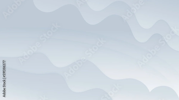 Fototapeta Vector flat white grey gray gradient abstract background
