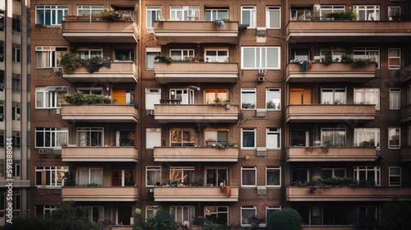 Obraz façade - IA Generative