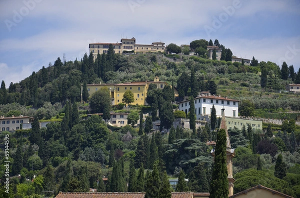 Obraz Vista su Fiesole
