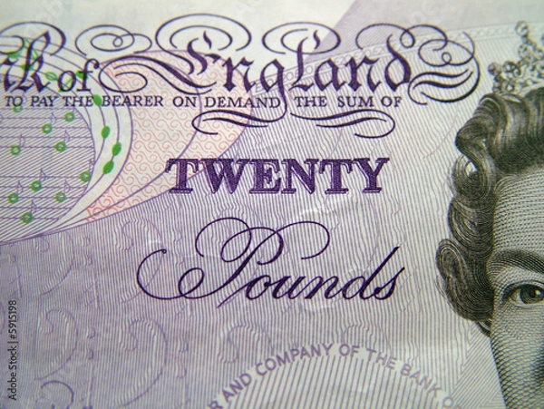 Obraz Twenty pound note