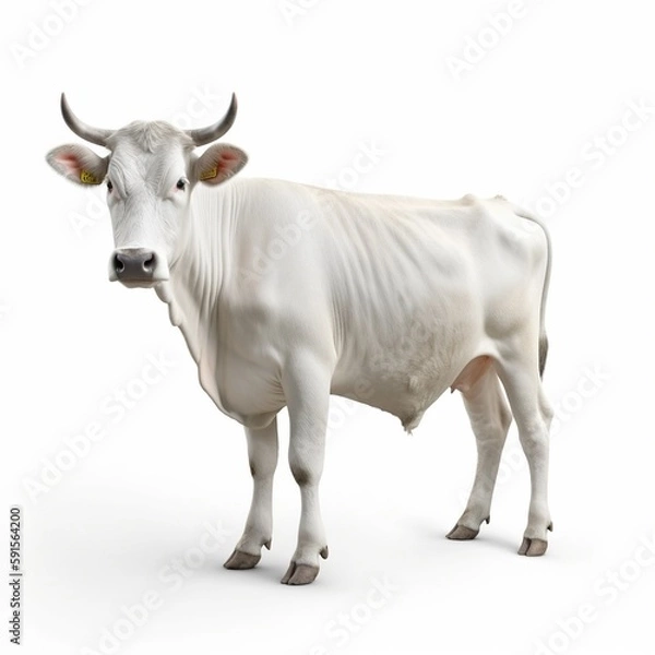 Obraz cow isolated on white