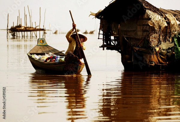 Obraz Jezioro Tonle Sap