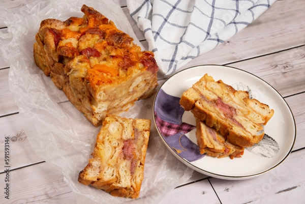 Obraz Sweet bread for breakfast and snacks