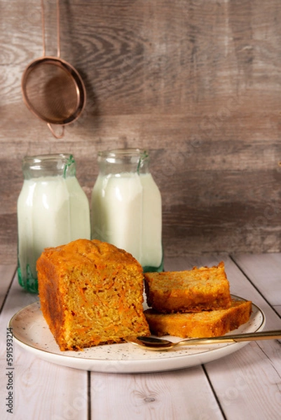 Obraz Sweet bread with golden berries