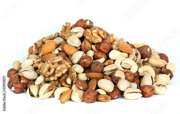Obraz assorted nut mix