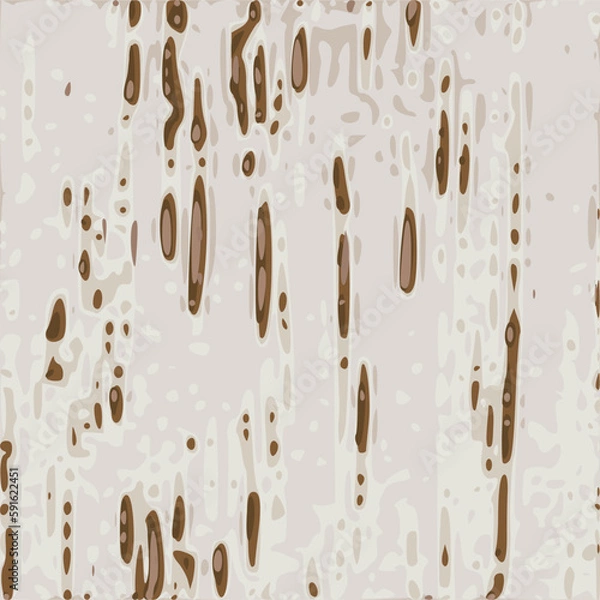 Obraz Absurd Pattern vector template with brown splash