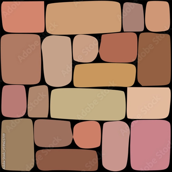 Obraz Simple brick Pattern vector template