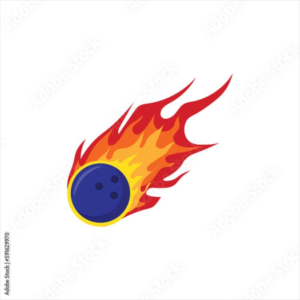 Obraz Burning Ball Fire