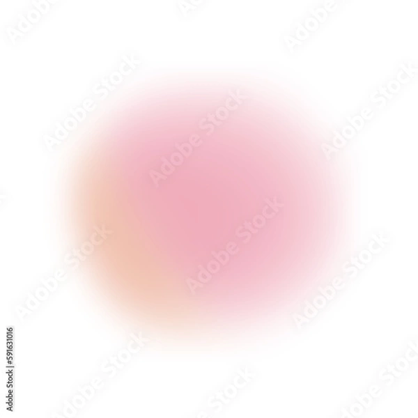 Obraz gradient circle blur background