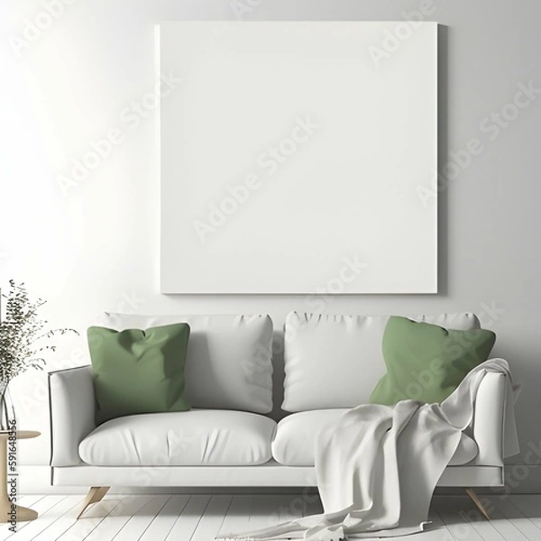 Fototapeta  Canvas Mockup