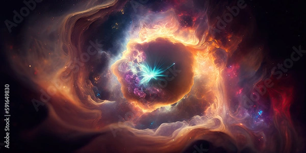 Fototapeta Mysterious Vastness of Outer Space