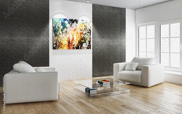 Fototapeta Living room