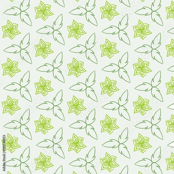 Obraz seamless pattern graphic illustration