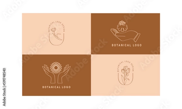 Obraz BOTANICAL LOGO