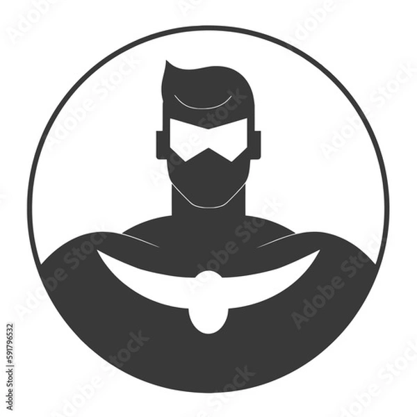 Obraz super hero super man