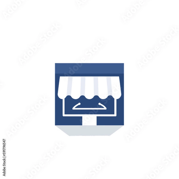 Obraz Shop Icon