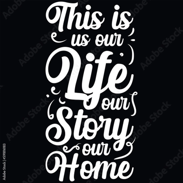 Fototapeta Typography tshirt design vector design