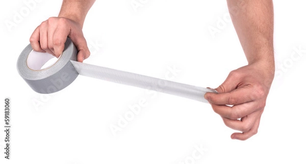 Fototapeta duct tape