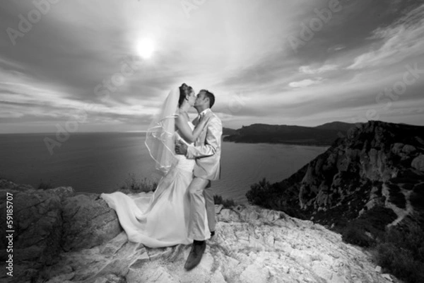 Obraz Sur la falaise