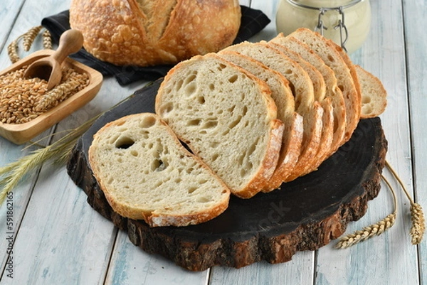 Obraz Bread - Sourdough Breads - Bakery Products - Ketogenic Bread