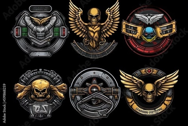 Fototapeta game icons pack