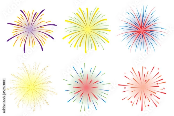 Fototapeta Fireworks