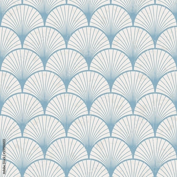 Obraz seamless retro japanese pattern texture