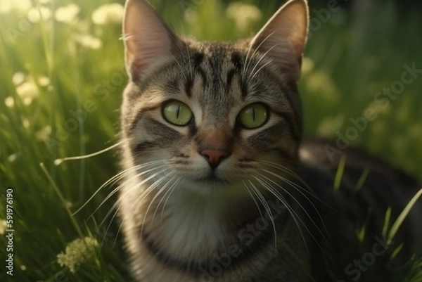 Fototapeta portrait of a cat