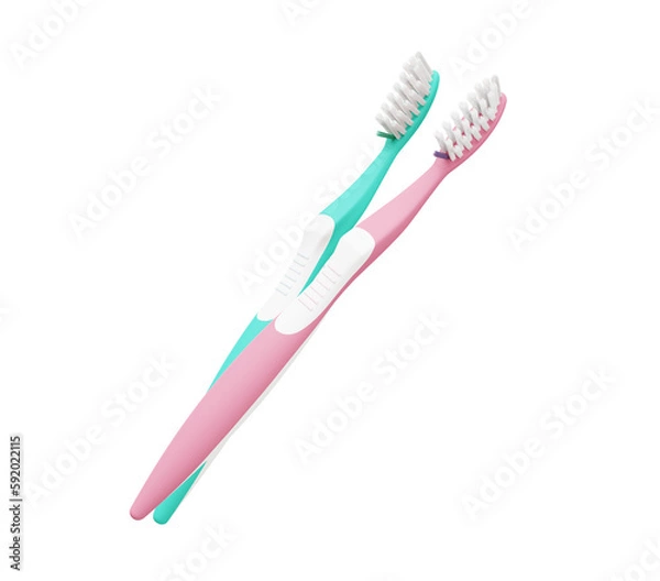 Fototapeta toothbrush isolated 