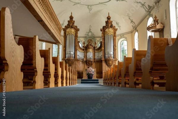 Fototapeta Kirchenorgel