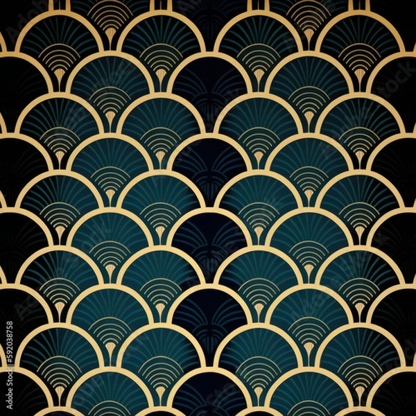 Obraz seamless pattern with circles