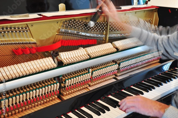 Obraz Strojenie fortepianu