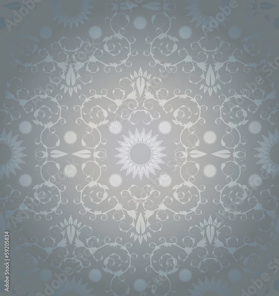 Fototapeta Baroque geometric background